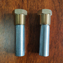 Cargar imagen en el visor de la galería, 2PCS 68241 Heat Exchanger Zinc Rod Zinc Block for Cummins NT855 K19 K38 Engine