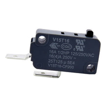 Загрузить изображение в средство просмотра галереи, 5PCS V15T16-CP200 Micro Switch Normally Open 2 Feet 16A Washing Machine Microwave Oven Rice Cooker for HONEYWELL