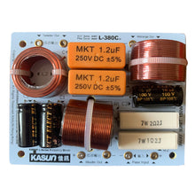 Load image into Gallery viewer, 2PCS KASUN L-380C 200W HiFi Speaker Frequency Divider Crossover Filter 3Way for Good News
