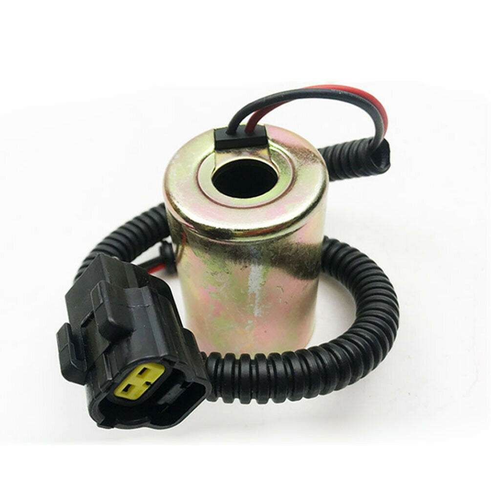 DH55 Solenoid Valve Coil 24V H:38mm Φ:13mm for Doosan Daewoo Square plug