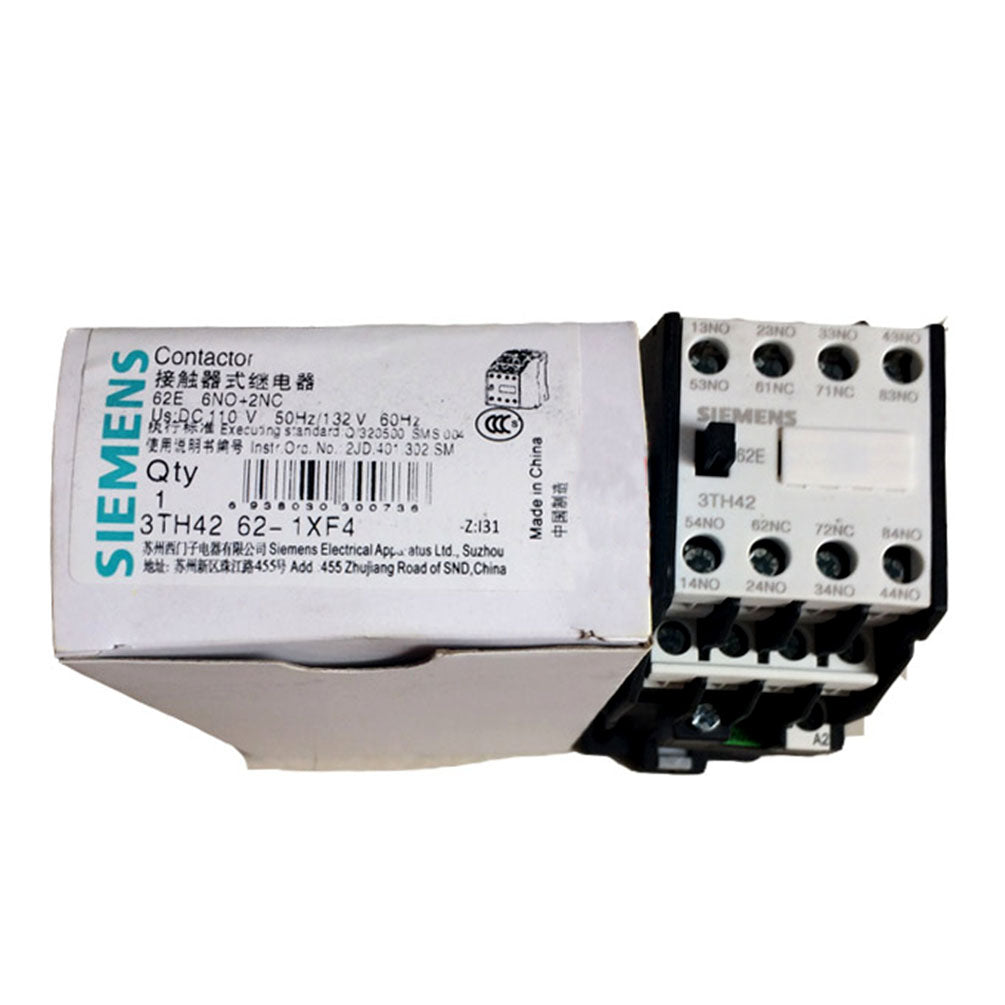 DHL 3TH4262-1XF4 DC Contactor Relay DC110V for Siemens