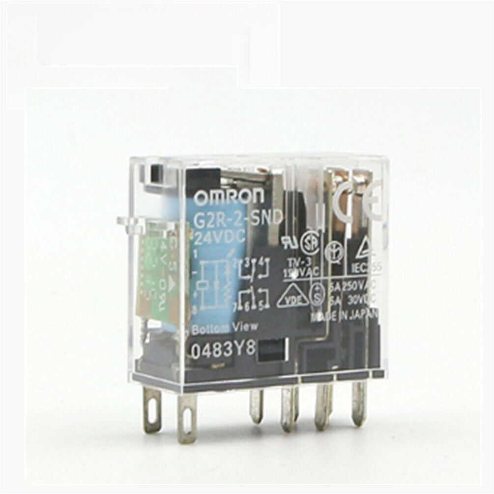 10PCS G2R-2-SN-24VDC G2R-2-SND-DC24V G2R-2-SN-AC220V Relay for Omron