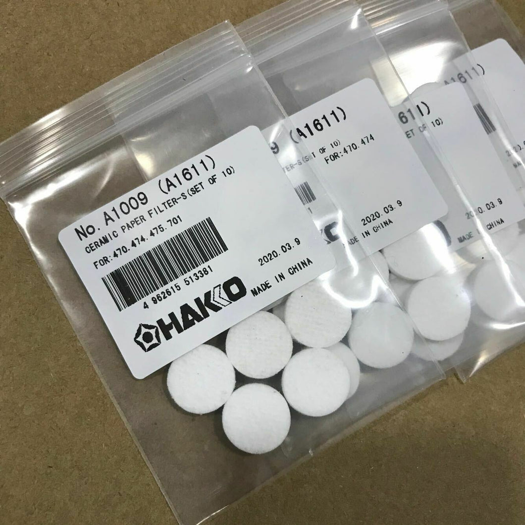 20pcs (2bag) A1009 A1611 Filter Cotton for White Light 470 474 Tin Sucker Host