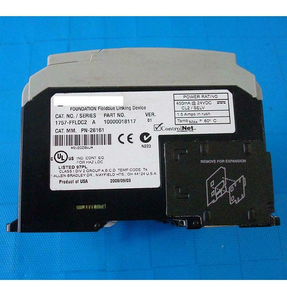 DHL FREE 1757-FFLDC2 Bus Interface Module Extension Module for Allen-Bradley