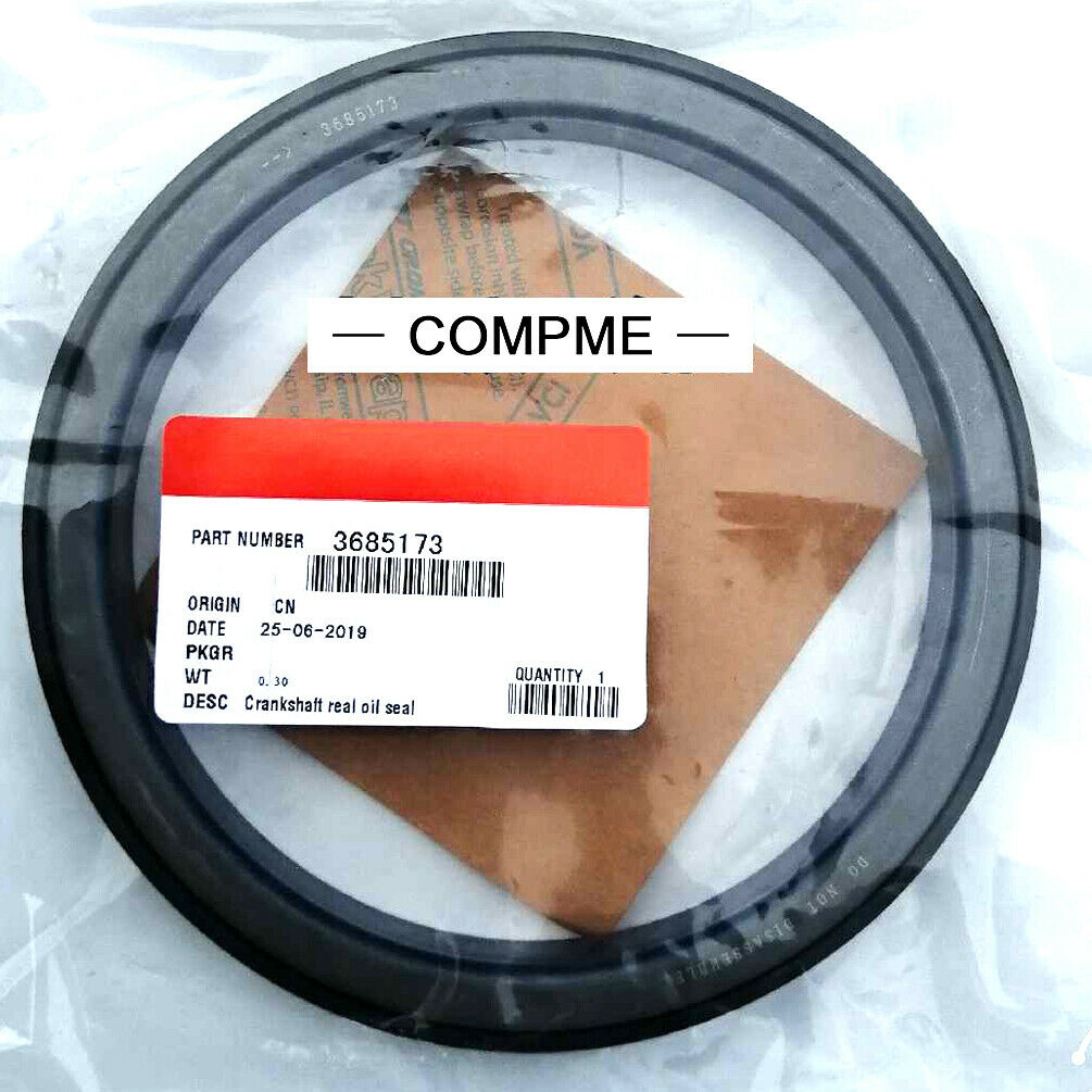 3685173 Crankshaft Front Oil Seal 4962603 Rear Oil Seal for