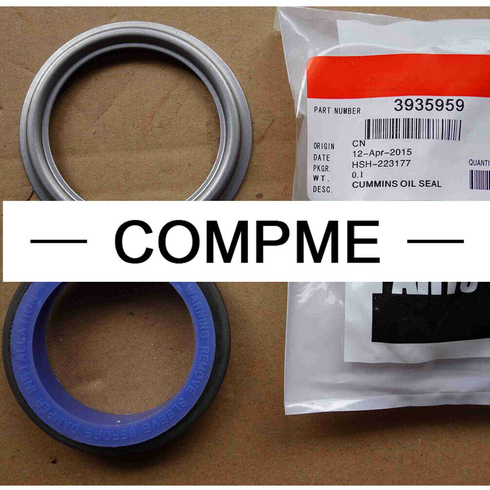 4PCS 3935959 Crankshaft Oil Seal for Cummins Engine 89-Up 5.9 6.7