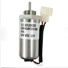 Cargar imagen en el visor de la galería, 897329-5680 Engine Stop Solenoid 12V for Hitachi EX55 60 70 Excavator
