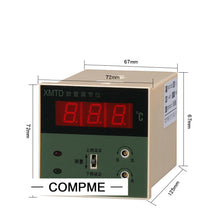 Загрузить изображение в средство просмотра галереи, XMTD-2201 XMTD-2202 Digital Meter Temperature Controller 220V/380V 0-400℃
