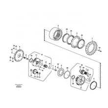 Cargar imagen en el visor de la galería, Walking Gear Box Sun Gear 14575733 Excavator EC240
