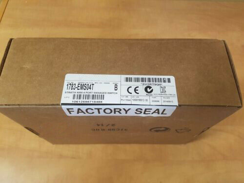 DHL FREE 1783-EMS04T 4-port Managed Ethernet Switch for Allen-Bradley AB