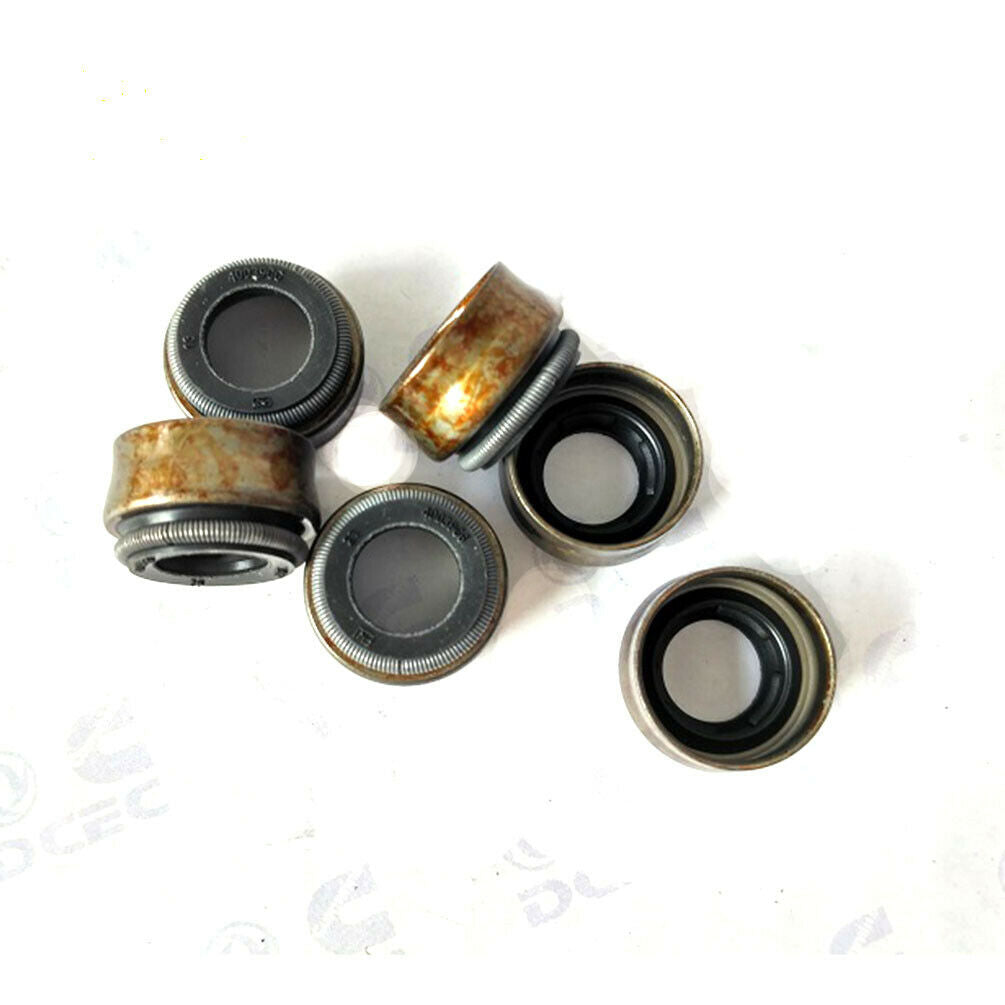 6PCS 4003966 Valve Oil Seal for Cummins Engine Parts Set Sail 450/520 Horsepower