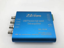 Load image into Gallery viewer, DHL 24-bit Isolated USB Data Acquisition Card with IEPE Precision 400k Sampling
