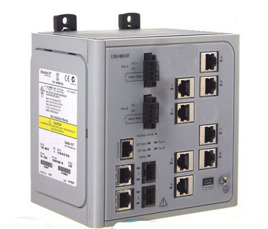 DHL FREE 1783-MS10T Ethernet Managed Switch Module for Allen-Bradley AB