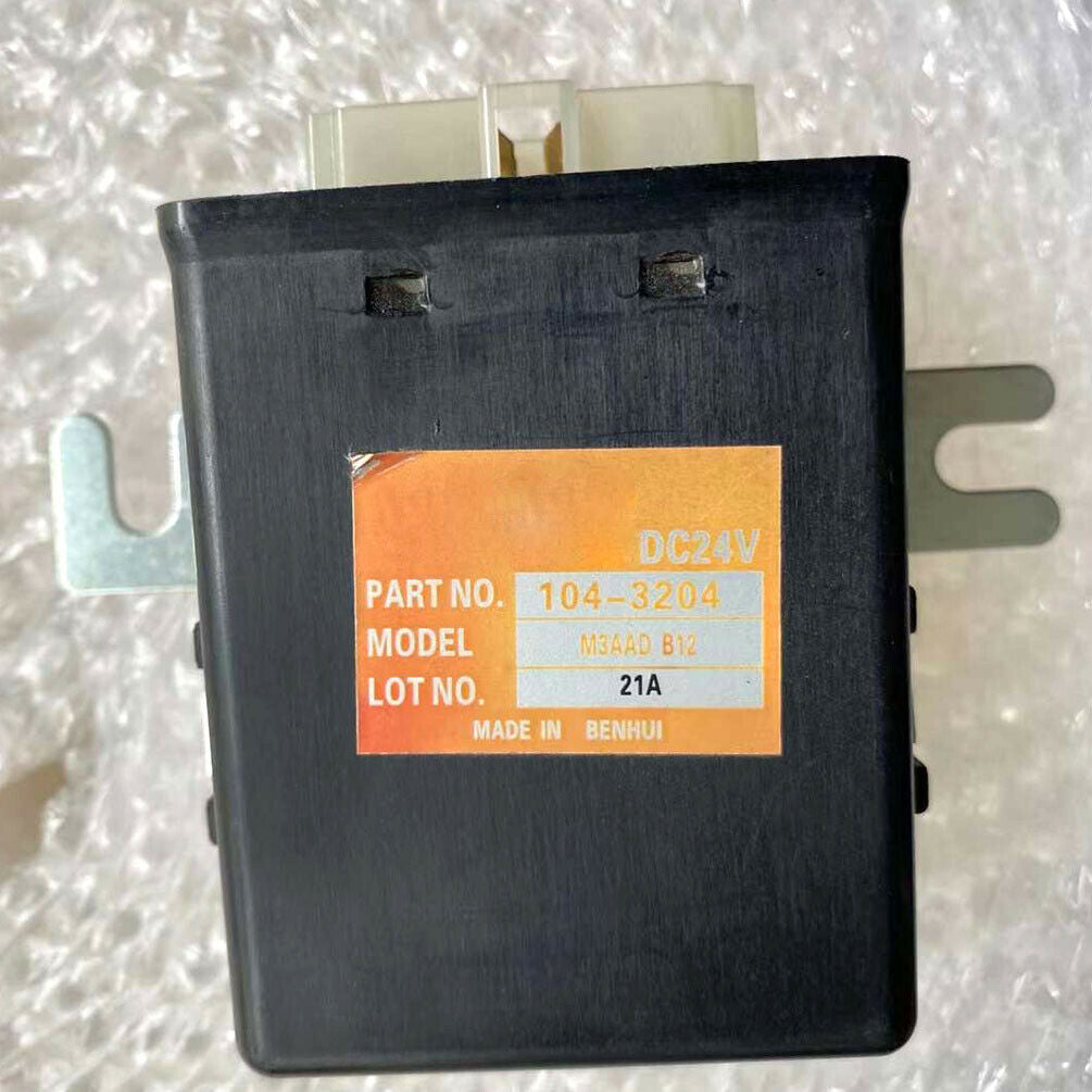 104-3204 Safety Time Delay Relay for CAT Caterpillar 320 Excavator