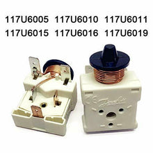 Загрузить изображение в средство просмотра галереи, 2PCS 117U6005 for Refrigerator Compressor Start Relay 6010 6011 6015 6016 6019 for Danfoss
