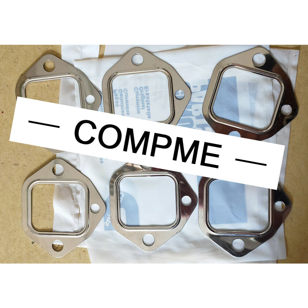 6PCS 3020943 Exhaust Manifold Gasket for Cummins NT855