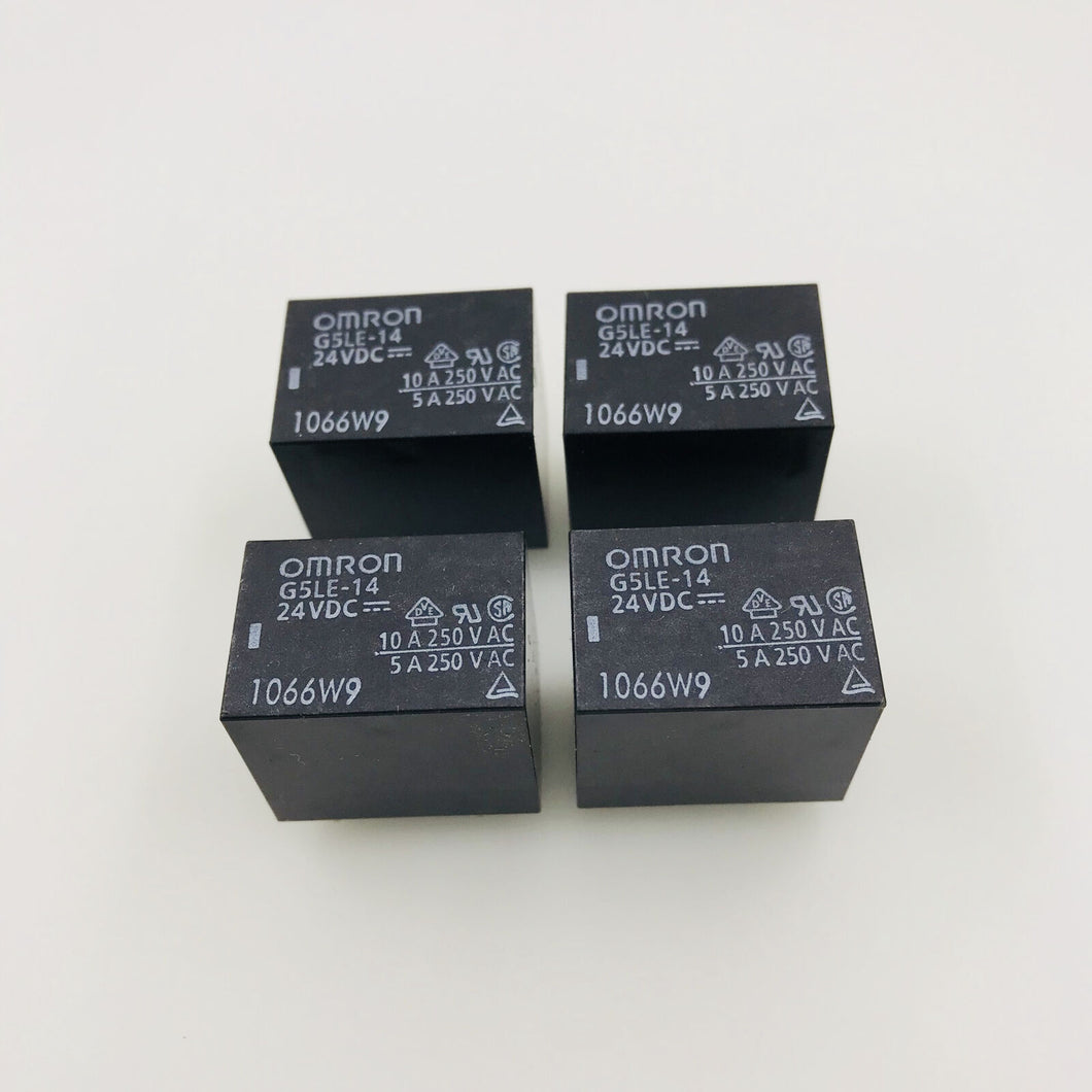 10PCS G5LE-14-24VDC Relay for Omron One Set Conversion 5pins10A 250VAC