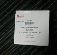 Load image into Gallery viewer, 100PCS Dionex 056780 Cellulose Filter Extraction Cell Filter
