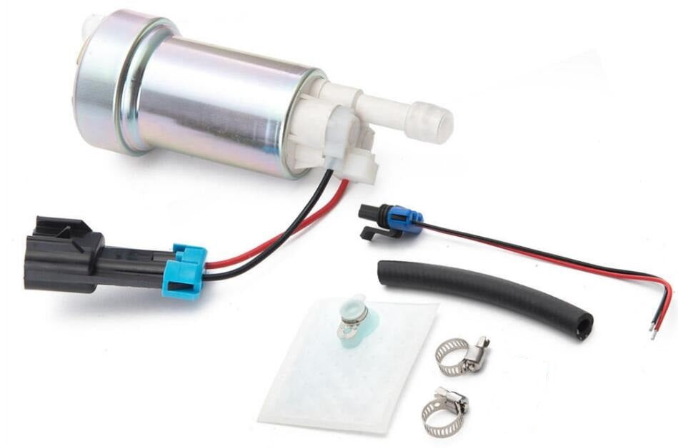 F90000267 450LPH E85 Fuel Pump Racing W Install Kit for Universal E85 Racing Ethanol Aftermarket Parts