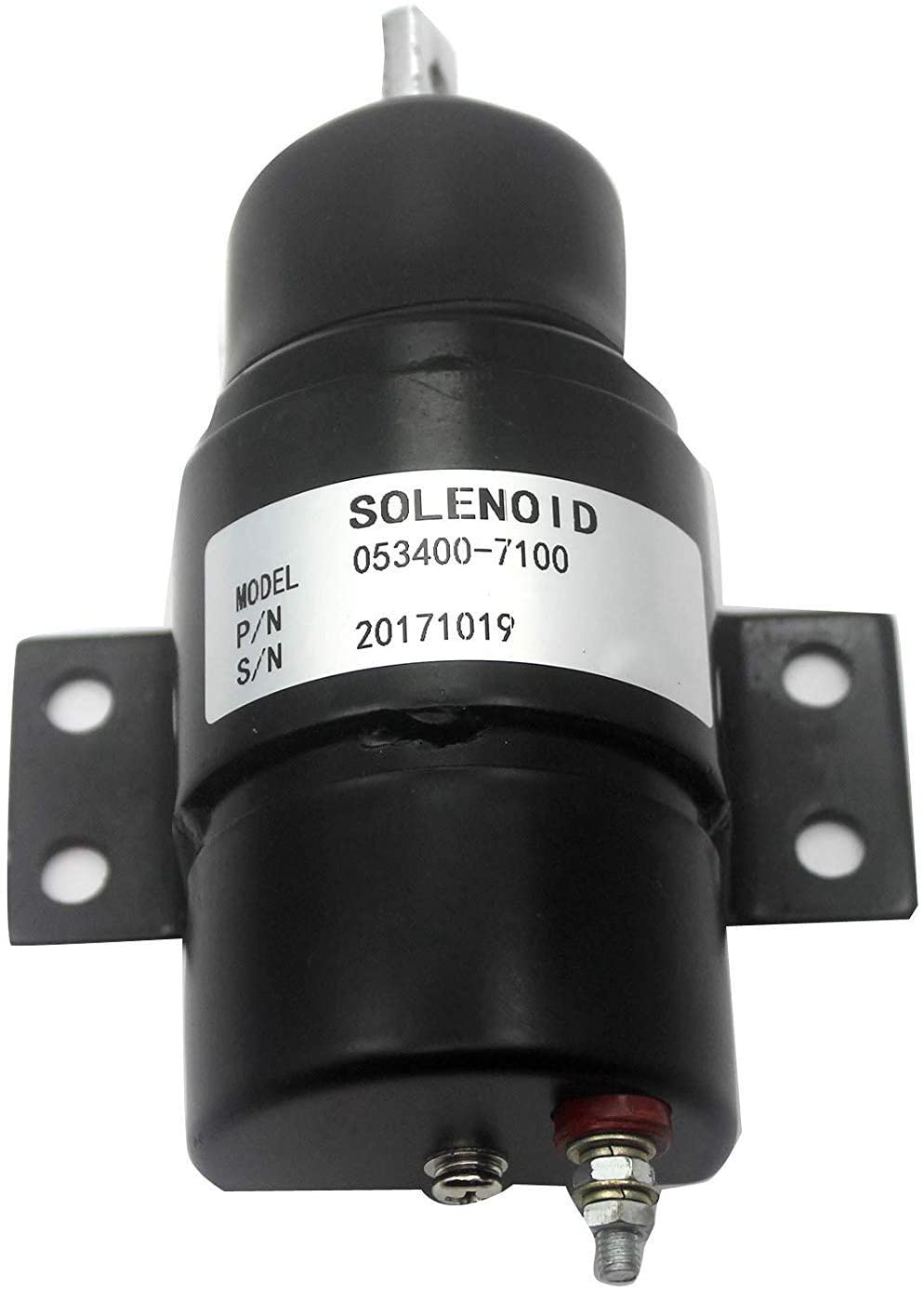 053400-7100 24V Stop Solenoid Valve Fuel Cut Solenoid Valve for Excavator Engine Parts