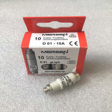 Carregar imagem no visualizador da galeria, 10PCS D01GG40V10 Fuse D01 10A 400VAC  for Ferraz
